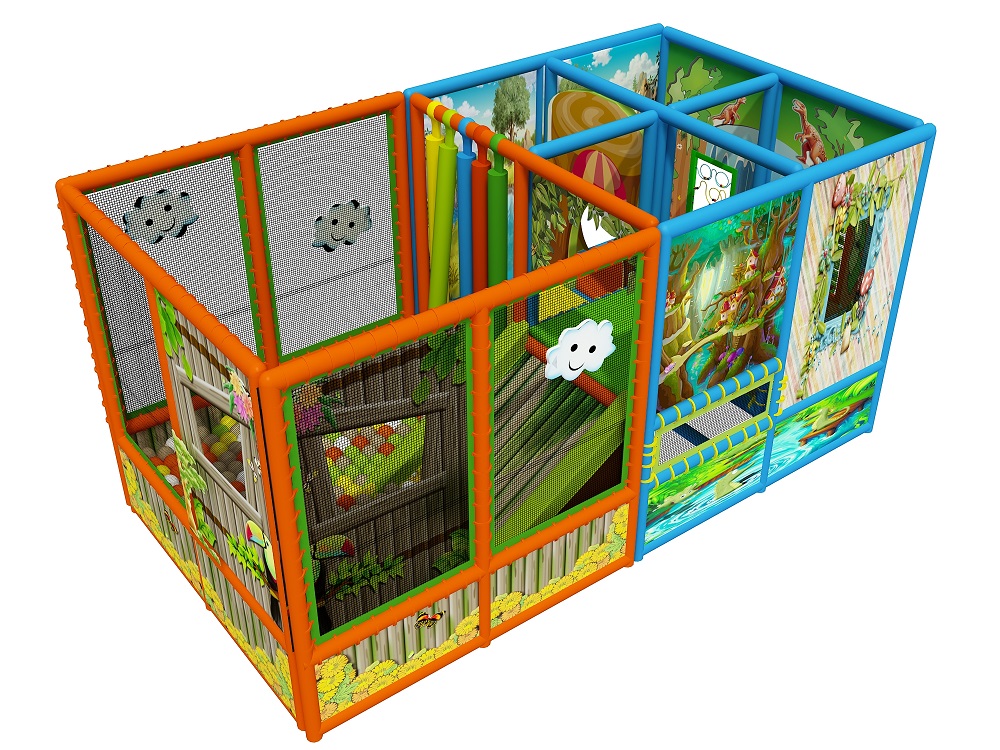 Amusement Children Small Mobile Play Center Indoor Playground Games 