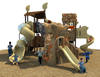 New Ancient Tribe Series Children Plastic Outdoor Playground Equipment 