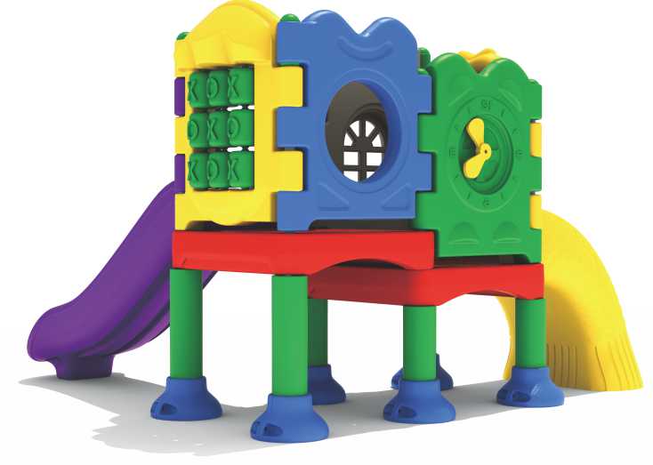 Outdoor Plastic Mushroom Cubby House Playhouse for Kids 