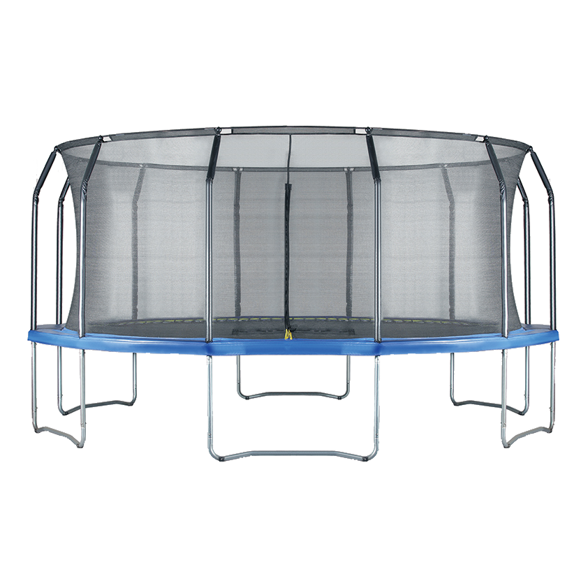 Square Medium Size Trampoline For Adults with Big Slide