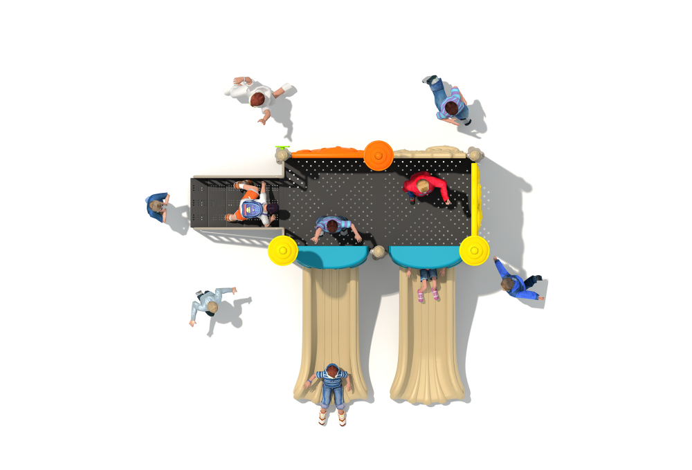 High Quality Kindergarten Children Safety Commercial Outdoor Theme Playground Slide 