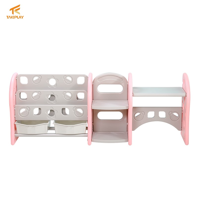 Cartoon Kindergarten Toy Cabinet Toy Classification Kids Shelf 