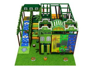  Great Jungle Theme Indoor Playground for 3year Old with Café