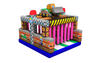 Outdoor Fun Underwater World Theme Inflatable Amusement Park Playground for Kids 