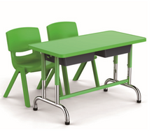 Durable Kids Room Furniture High Quality Kids Adjustable Desk Plastic Children Furniture Sets 