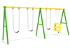 Outdoor Double Seats Swing Sets for Adults And Kids