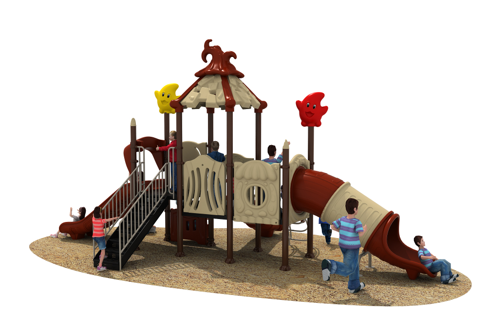 New Design School Garden Commercial Child Toy Big Slide Equipment Outdoor Playground 