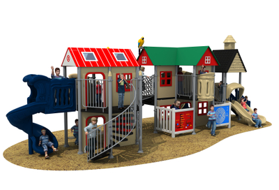 Metal Villa Series Outdoor Playground for 4year Old