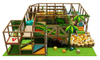 Mini Jungle Theme Indoor Playground for 3year Old with Slide