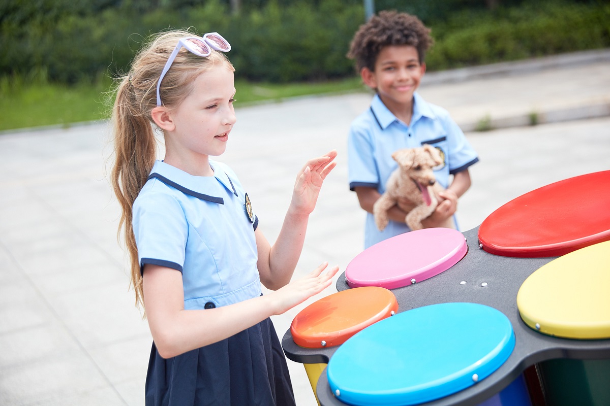 Outdoor Musical Instrument Children Percussion Play for Park Musical Playground 