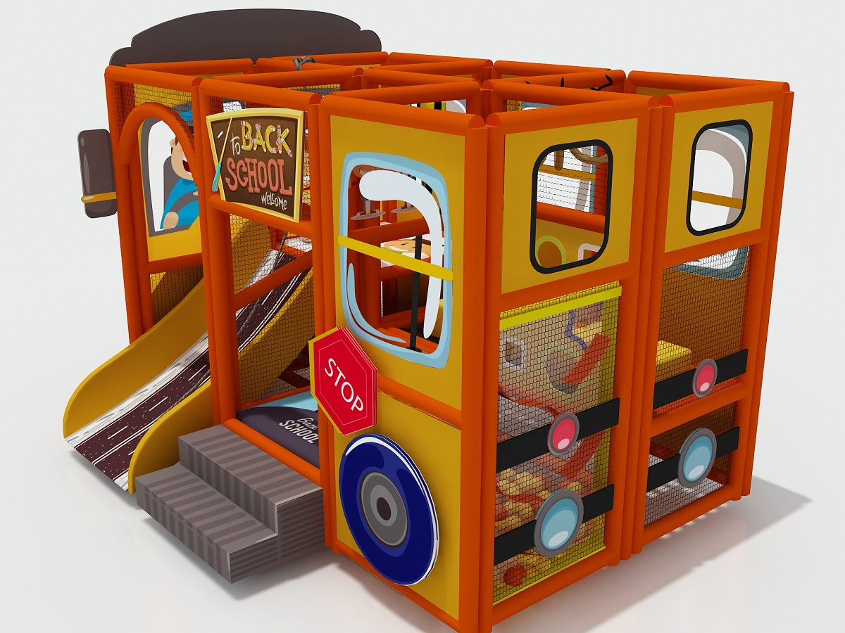 Best Selling And Colorful Baby Playground Indoor Mobile Play Center 