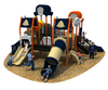 Plastic Safe Outdoor Playground Equipment with Slide for Kids 