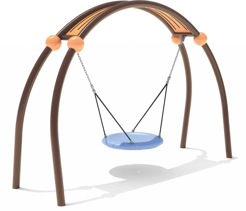 Outdoor Playground Adult Swing Seat 
