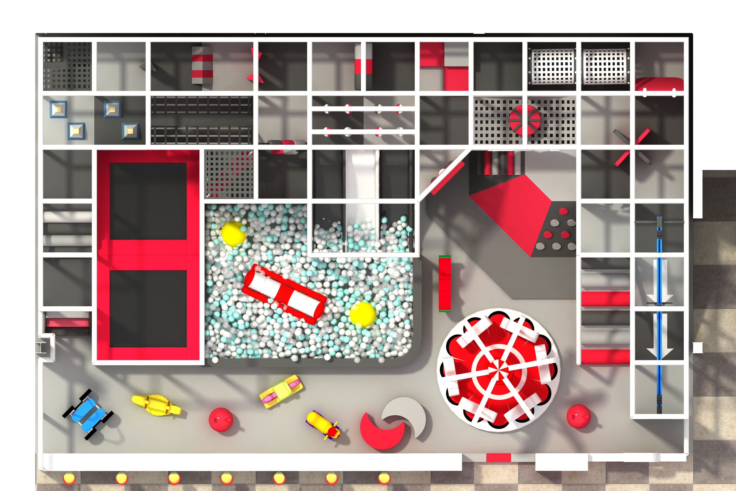 Top Candy Theme Indoor Playground for Shopping Mall